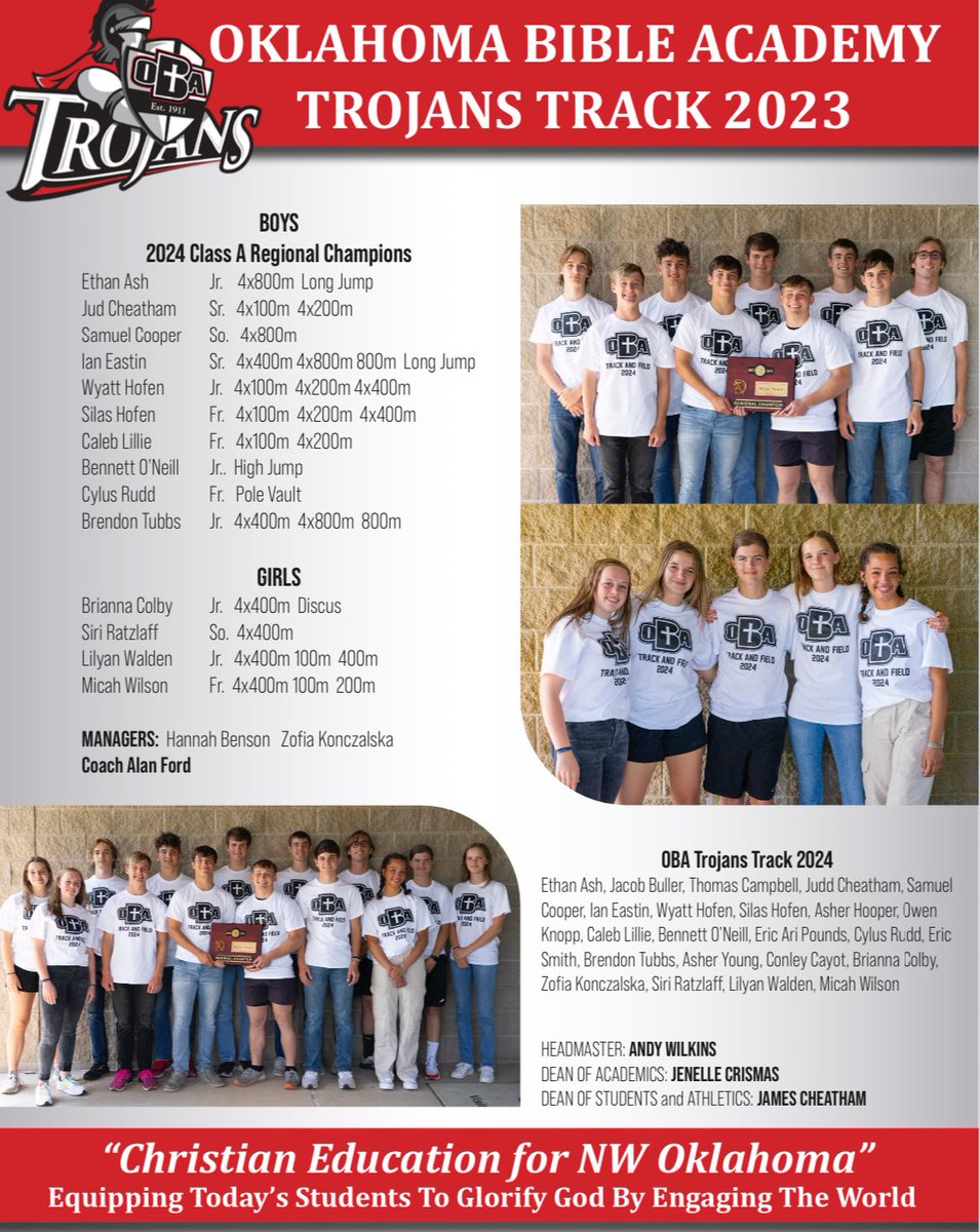 OBA Athletics (@oba_athletics) on Twitter photo 