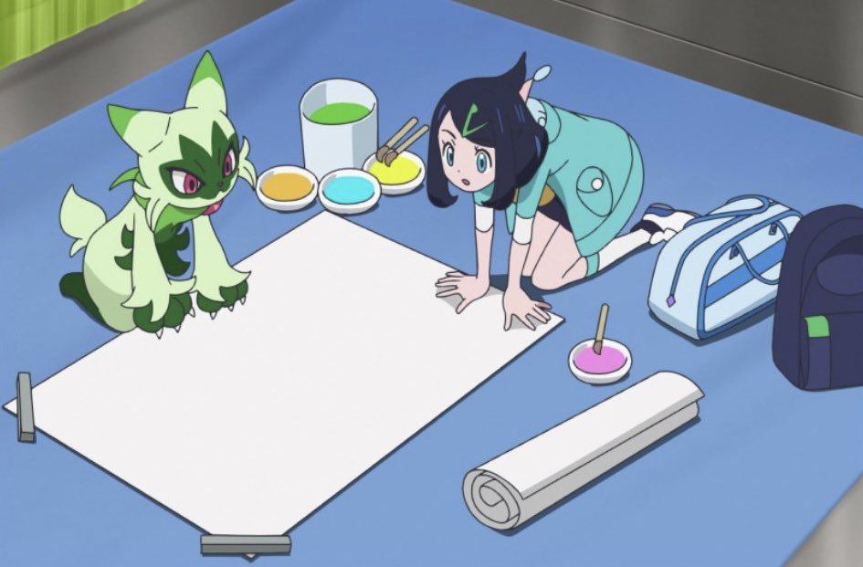 This looks like this could be a meme or template
#anipoke