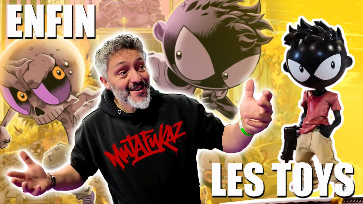 Les Figurines MUTAFUKAZ arrivent et voici tout ce qu'il faut savoir ! 💀🔥 Lors du @ParisFanFest nous vous avons révélé nos premiers prototypes @turbokidfr x @label619 Un projet à suivre et à partager ! youtu.be/yU8tvKwwZN0 youtu.be/yU8tvKwwZN0