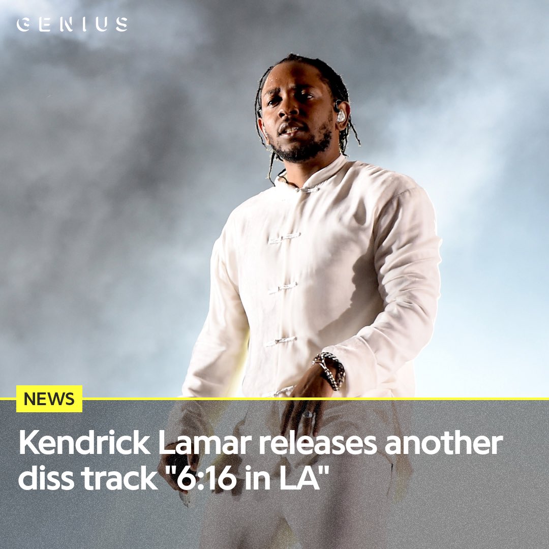 👀 kendrick dropped another diss track