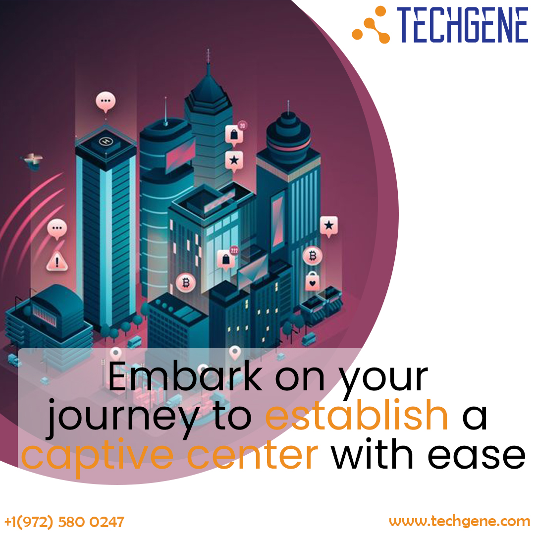 Ready to establish your captive center? Look no further! Techgene offers expert guidance and support to ensure a seamless setup process. Let us help you bring your vision to life. Know More: techgene.com #CaptiveCenter #BusinessExpansion #Techgene