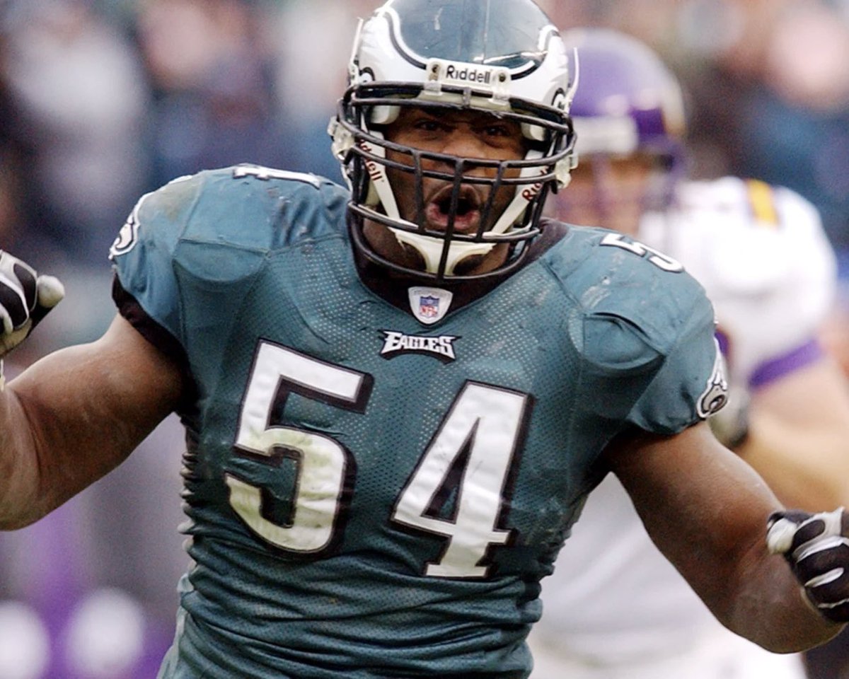 It has been confirmed that #Eagles rookie LB Jeremiah Trotter Jr. will wear No. 54, the same number his father wore.