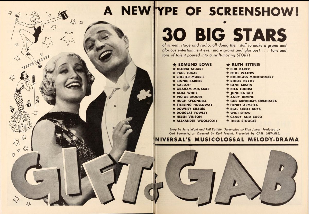 1934 Who didn't love an ALL STAR Comedy? GIFT & GAB