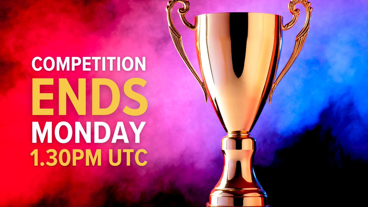 Comp ends on Monday! ⏰ Claim your share of the $100 Prize! 💰🌟 Top 5 players are guaranteed winners! 🏆 Even if you've not clinched a top spot, you still have a shot at victory! 🎉 We'll select 15 random winners from all players who participated in the competition. 🎁🎲