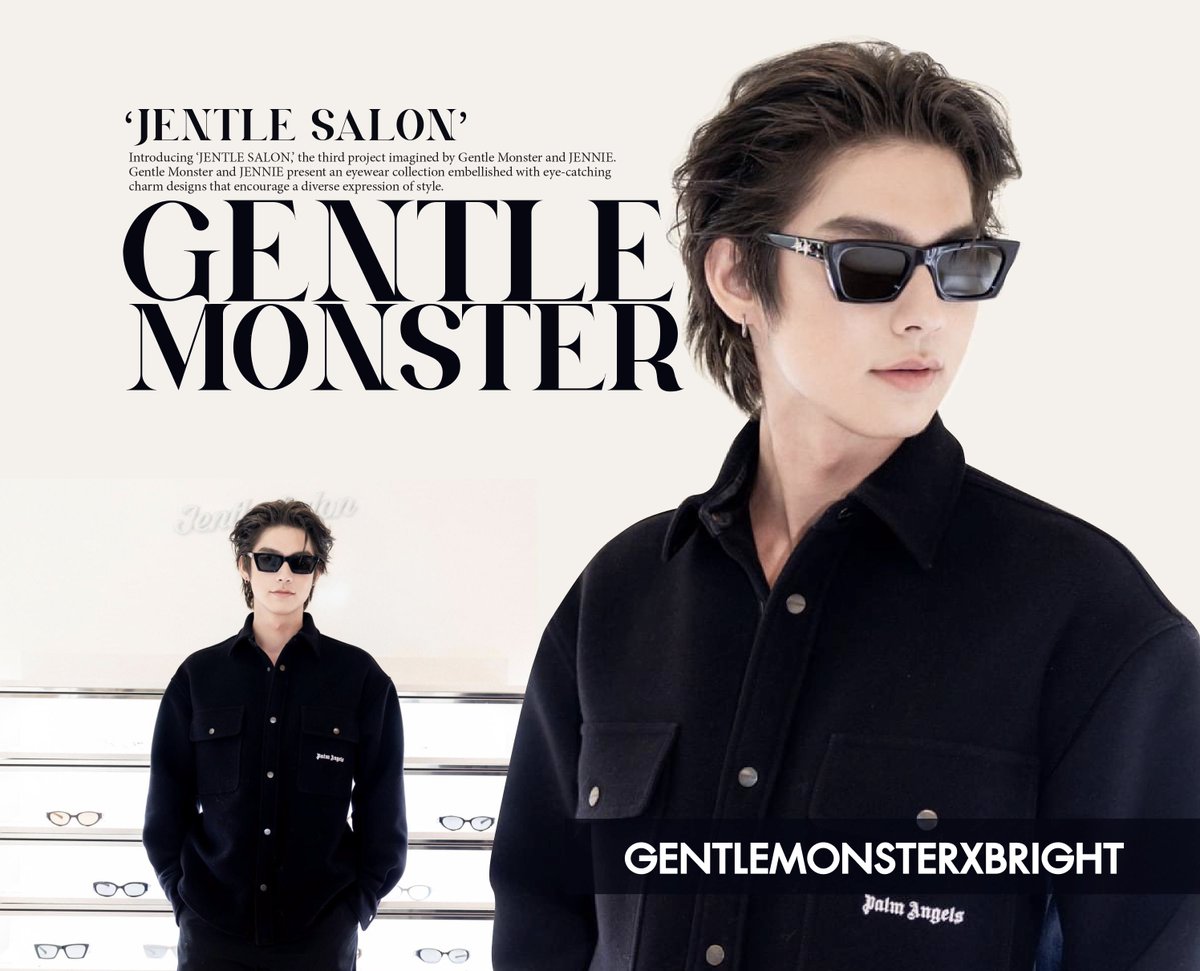 Gentleman w/ GENTLE MONSTER 😎
#GENTLEMONSTERxBRIGHT
#JENTLESALON
#GENTLEMONSTER
#bbrightvc