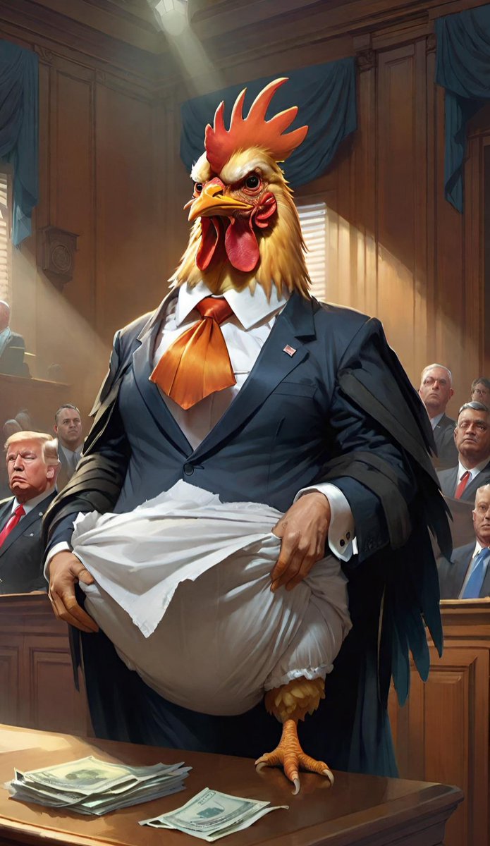 TRUMP is a LIAR. He's chickening out on testifying after saying he would absolutely testify for weeks. But we knew he wouldn't testify. He didn't plan to take the stand in the first place. He's a LIAR. He's a CHICKEN. He WEARS DIAPERS. This is your Ulta Male MAGA.