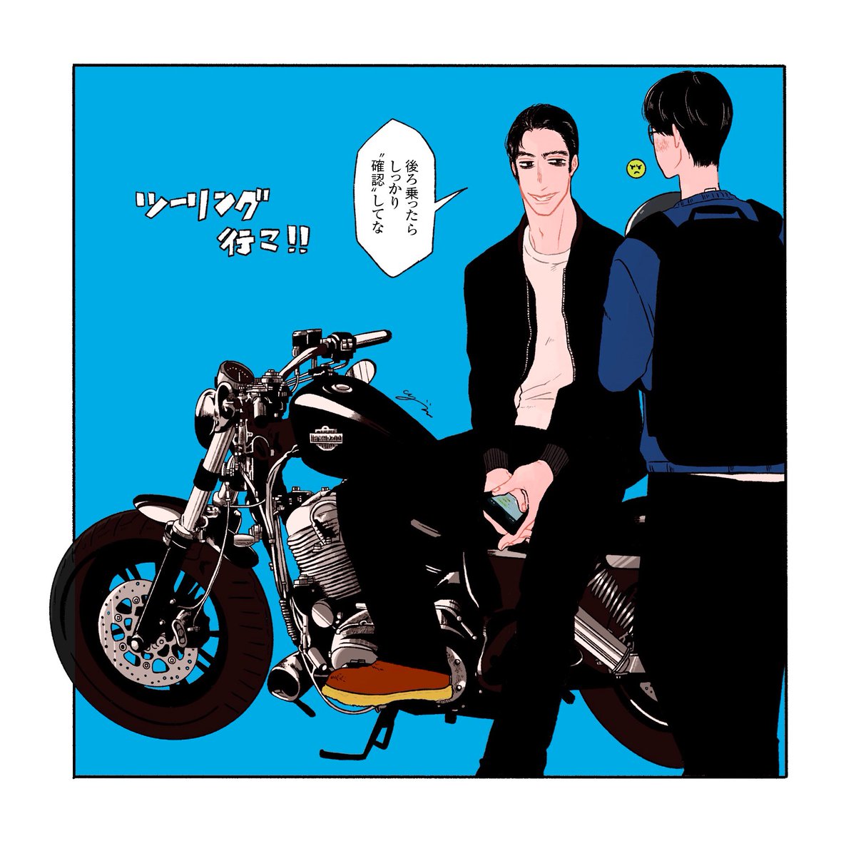 狂のモデルを聞いてしまったので描いちゃった🏍永遠に確認を擦って欲しい
※狂聡 