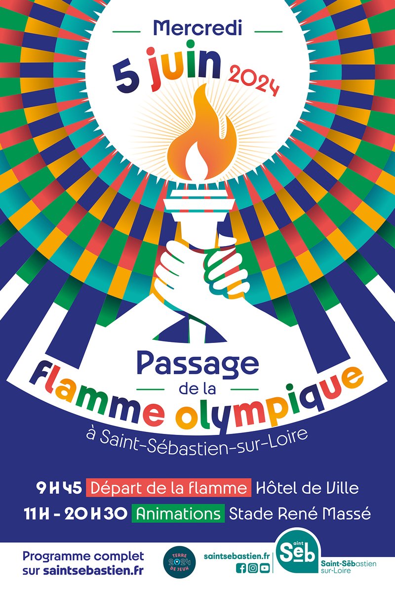 🔥 Saint-Sébastien vient de dévoiler le parcours qu’empruntera la flamme le 5 juin ainsi que le programme de cette belle fête du sport !

ℹ️ Retrouvez tous les détails du parcours et le programme de cette journée unique en cliquant sur ce lien 👉 bit.ly/3y45Zh6