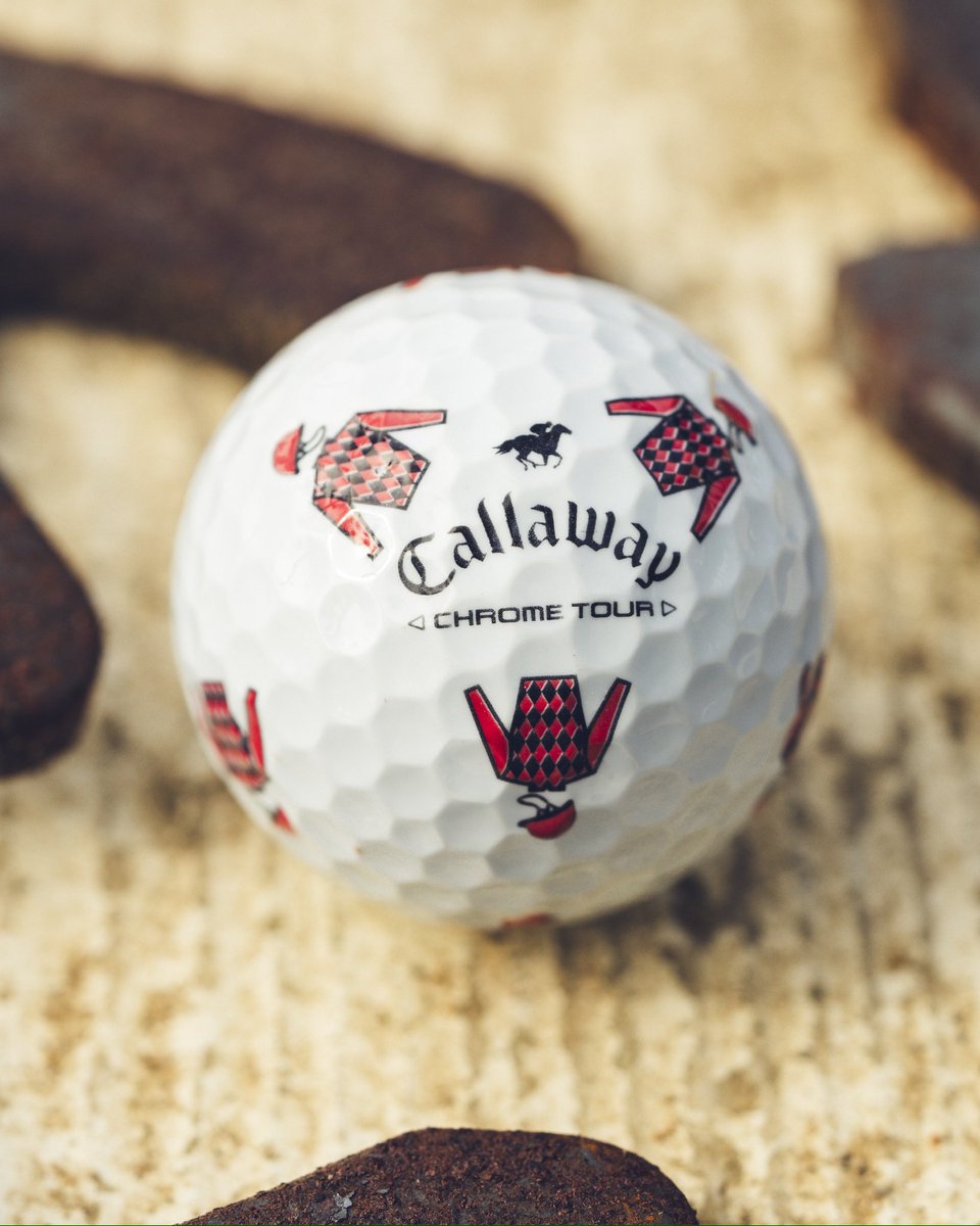 And they’re off! 🐎 Limited edition Chrome Tour balls celebrating the fusion of two iconic events in Louisville later this month are available NOW on our website. 🔗: callawaygolf.com/limited-balls/