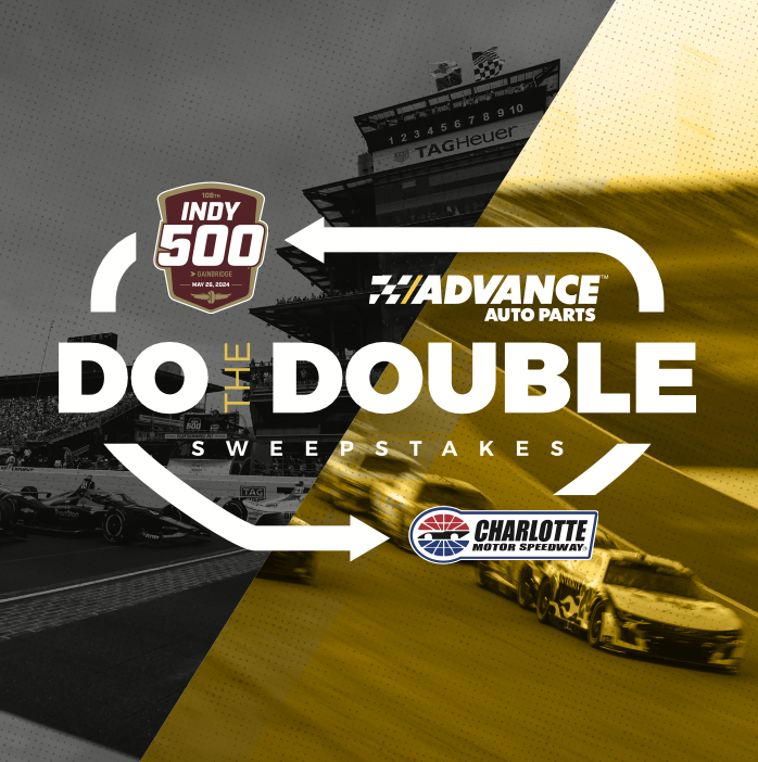 Who wants to Do The Double!? @AdvanceAuto wants to send you to the #Indy500 and @CLTMotorSpdwy on the SAME DAY! Enter this VIP Sweepstakes NOW to join the exclusive list of people who have done The Double! ⬇️ 🔗 >>> aapdothedouble.com #NASCAR | #INDYCAR