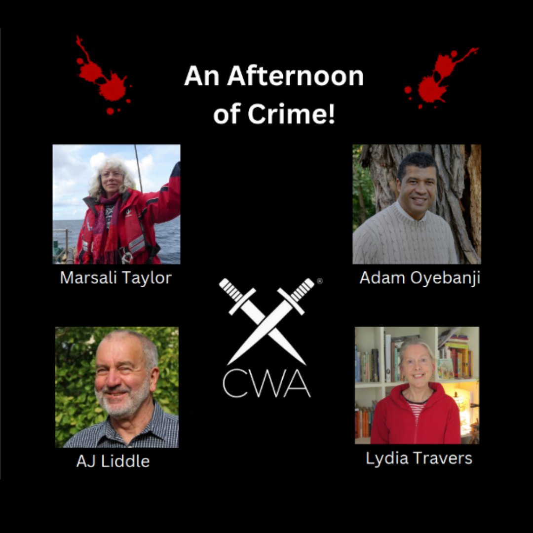 Join us at Central Library on Tuesday 7 May, 2.30pm as we chat all things crime with @The_CWA authors AJ Liddle, Adam Oyebanji, Marsali Taylor and Lydia Travers. Book a free place at this event by calling 01224 652500 or book online - aberdeencity.spydus.co.uk/cgi-bin/spydus…