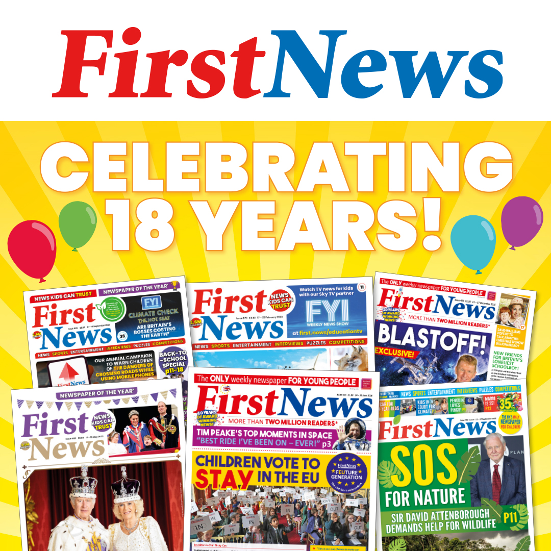 Celebrating 18 Years of Delivering Trusted and Impartial News for Children! 🎈 This week, we're thrilled to mark our 18th birthday. Join the celebration by exploring our latest issue, out today! 🗞️
