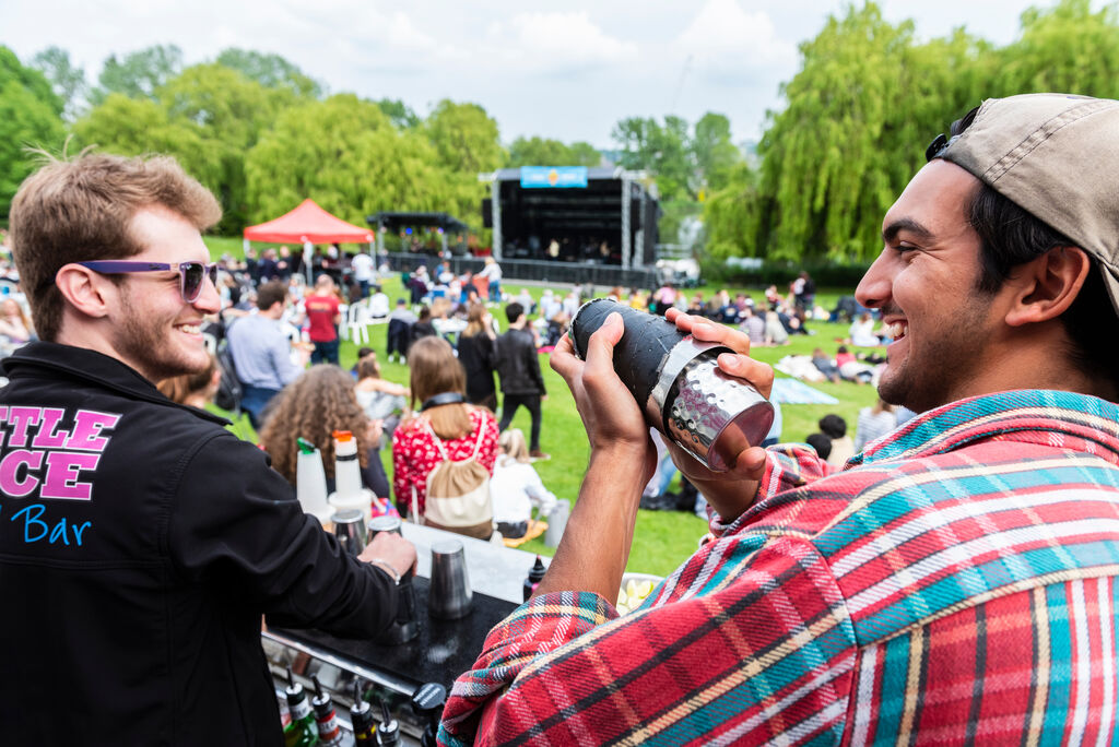 Our annual free music and arts festival is back 18 and 19 May featuring live music, author talks, outdoor cinema, yoga, bouncy castles, street food and more. Open to all. Free to attend. No need to book. Just come along. Visit our website surrey.ac.uk/events for full details
