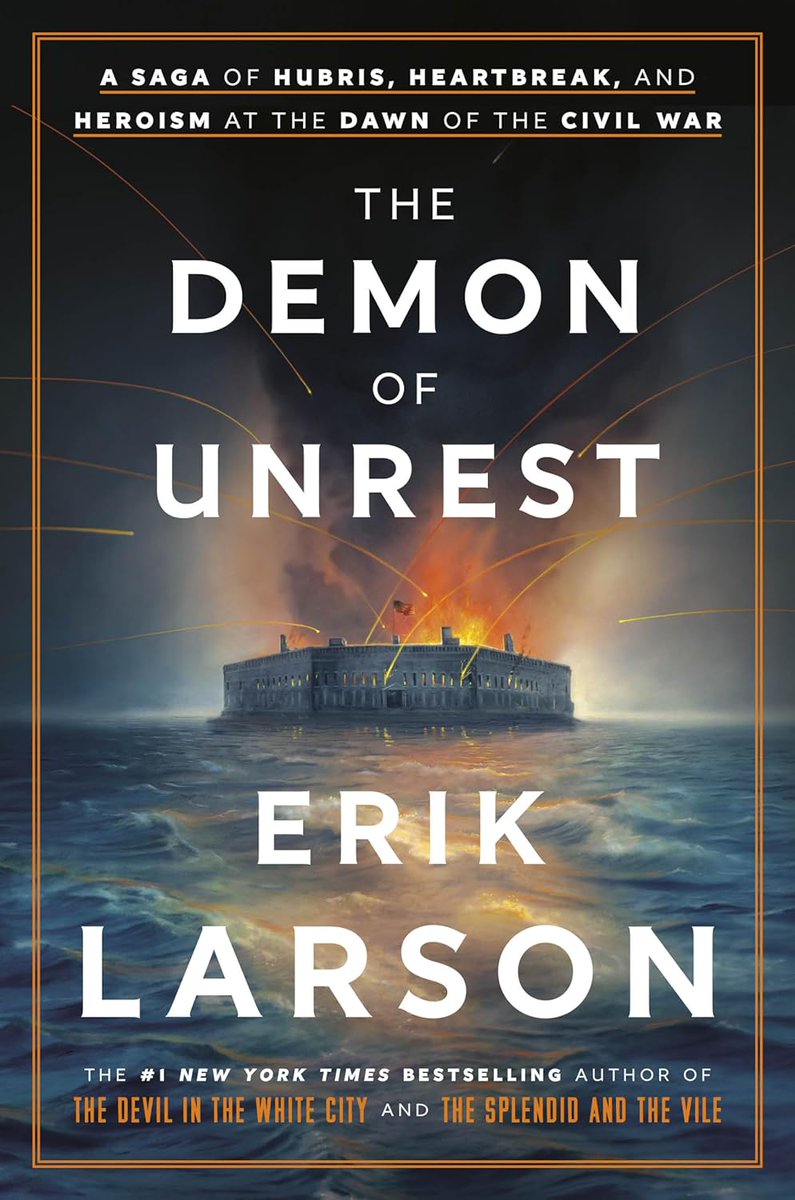 Episode 197 part 5 is here! We were thrilled to talk to Erik Larson about THE DEMON OF UNREST, about the rising tensions in the five months leading up to the American Civil War. @exlarson @PRHLibrary turnthepage.blubrry.net/2024/05/09/tur…