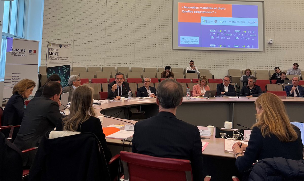 Autorité de régulation des transports (@art_transports) on Twitter photo 1/2 🎙️ L’<a href="/ART_transports/">Autorité de régulation des transports</a> est heureuse d’avoir co-organisé avec <a href="/Paris_Dauphine/">Université Paris Dauphine - PSL</a> le colloque « Nouvelles mobilités et droit : quelles adaptations ? ». Des rencontres riches en questionnement sur le concept de mobilité et sa dimension interdisciplinaire. 1/2 🎙️ L’<a href="/ART_transports/">Autorité de régulation des transports</a> est heureuse d’avoir co-organisé avec <a href="/Paris_Dauphine/">Université Paris Dauphine - PSL</a> le colloque « Nouvelles mobilités et droit : quelles adaptations ? ». Des rencontres riches en questionnement sur le concept de mobilité et sa dimension interdisciplinaire.