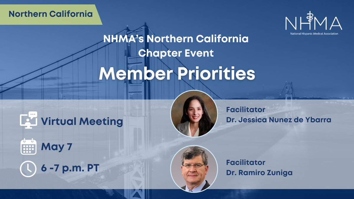 Join us for a one-hour virtual discussion shaping our organization's future. Led by Dr. Jessica Nunez de Ybarra and Dr. Ramiro Zuniga. Your input matters! Register here: bit.ly/44phRGo