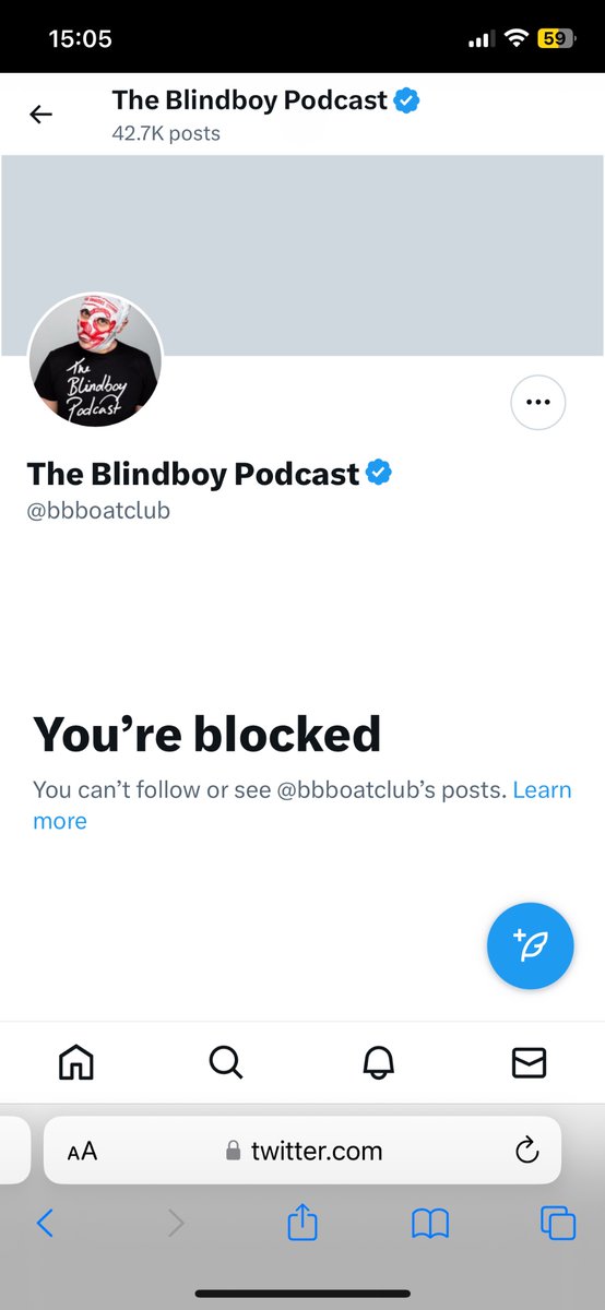 Wow, I’ve pissed off two big brave boys who clearly don’t give a shit about women. It’s a proud day for this Irish woman!! #BlindboyBully #UglyPantiBliss #ProtectWomensRights #LeaveTheKidsAlone