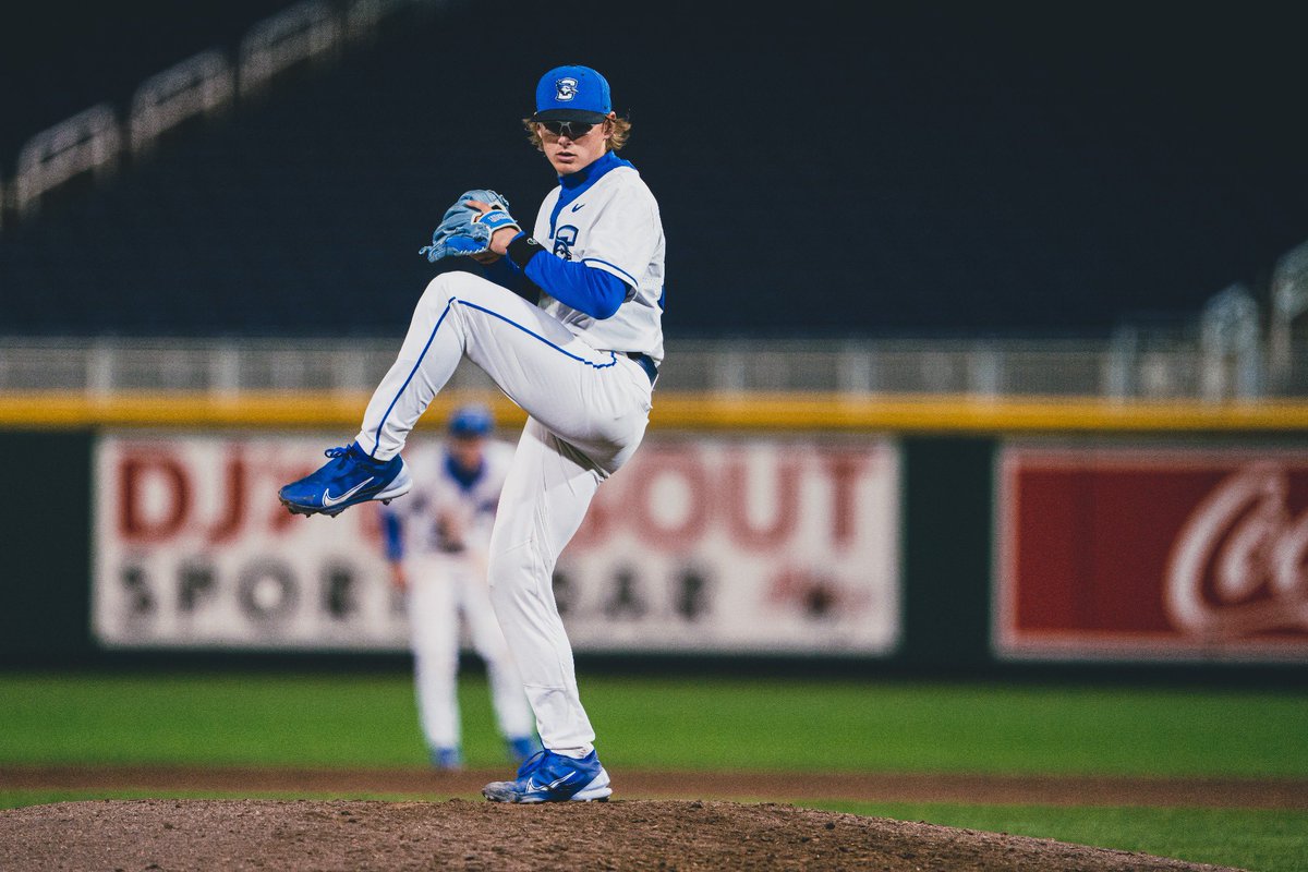 CollegeBaseCNT's tweet image. If you see any of these guys coming out of the bullpen, it’s too late

Who’s the craziest reliever in the country?