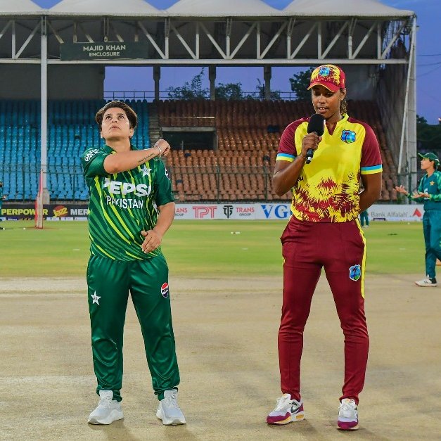 TOSS UPDATE  🪙

West Indies Women won the toss and have opted to bowl first. #PAKvWI  📷PCB