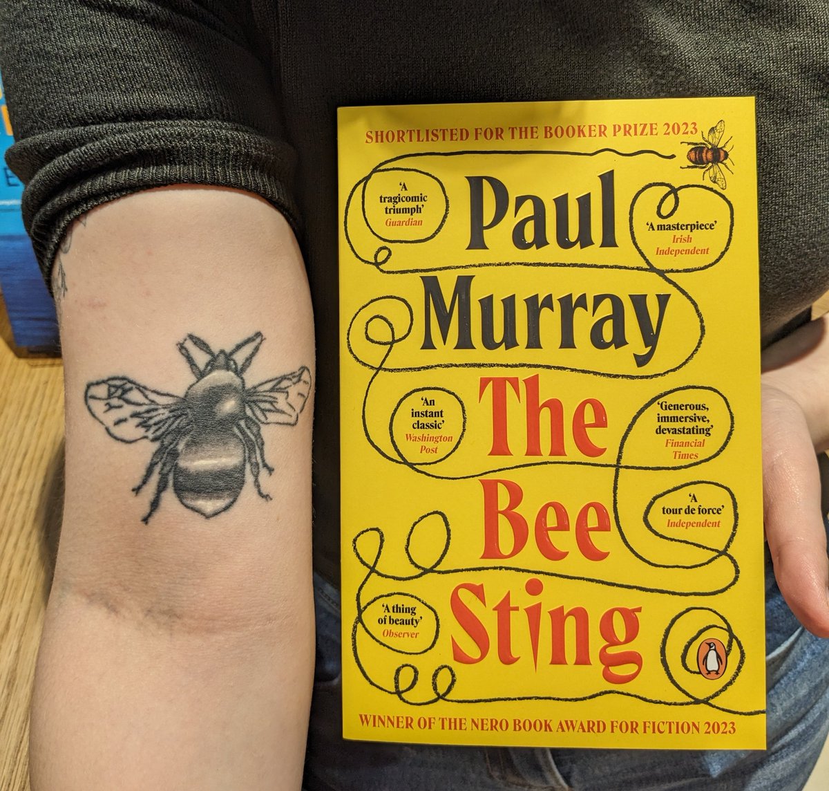 Our May Fiction Book of the Month is The Bee Sting by Paul Murray. One of the greatest living comic novelists follows up Skippy Dies with a beautifully crafted bittersweet delight about one family desperately attempting to get through the most trying of times.