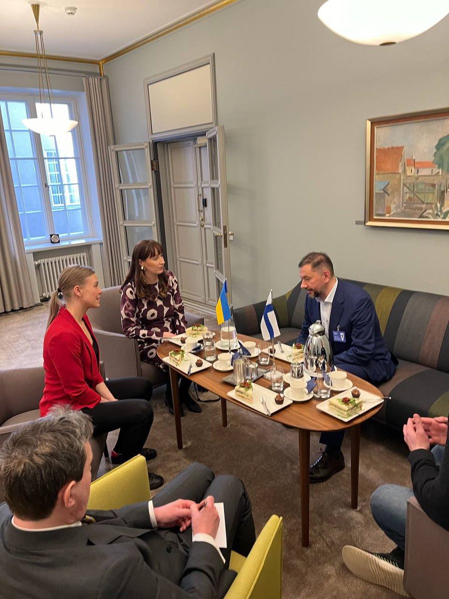 🇺🇦🇫🇮 Oleh Bondarenko, the Chairman of the Committee on Environmental Policy and Nature Management, paid a working visit to Finland as part of the Ukrainian delegation. Details: t.me/verkhovnaradao…
