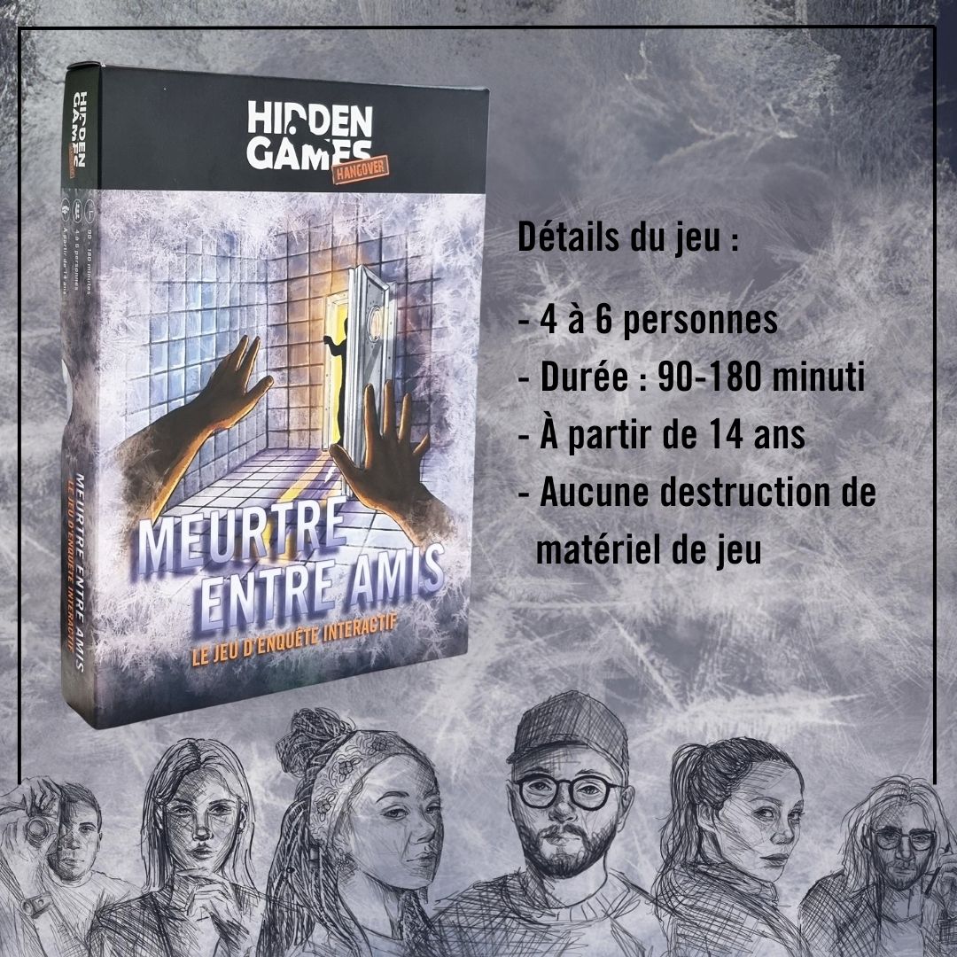 Hidden Games (@hiddengamescs) on Twitter photo À nos amis francophones : bientôt, nous aurons des nouveautés à vous présenter !
Meurtre entre amis - Le jeu d'enquête interactif
Nous sommes en train de vérifier les enregistrements
audio et vous pourrez bientôt acheter le jeu. Êtes-vous
aussi impatients que nous ?
#france À nos amis francophones : bientôt, nous aurons des nouveautés à vous présenter !
Meurtre entre amis - Le jeu d'enquête interactif
Nous sommes en train de vérifier les enregistrements
audio et vous pourrez bientôt acheter le jeu. Êtes-vous
aussi impatients que nous ?
#france