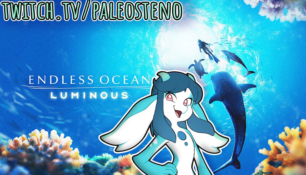 Just so you know, I will be streaming an hour later tonight at 6:00 PM EST for Endless Ocean Luminous. ALSO, I may not stream this weekend, so I can take a 5 day break to try to work on some other stuff. So last stream for this week!!!