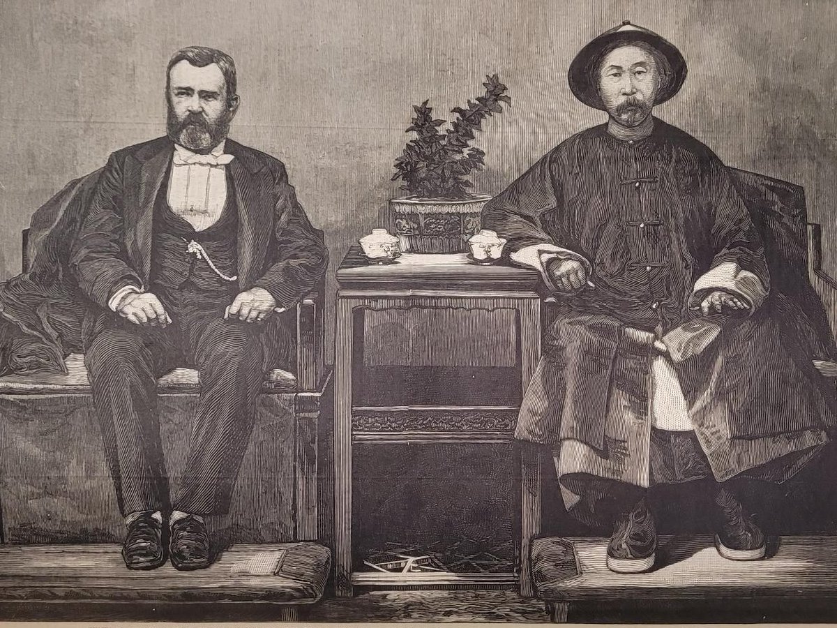LCPCurator's tweet image. Chinese diplomat and statemen, Li Hongzhang (1823-1901), visited Philadelphia in 1896.  He protested the Chinese Exclusion Act and the poor treatment of Chinese people in America. Learn more about him here: librarycompany.org/2024/05/02/li-… #AAPIHeritageMonth