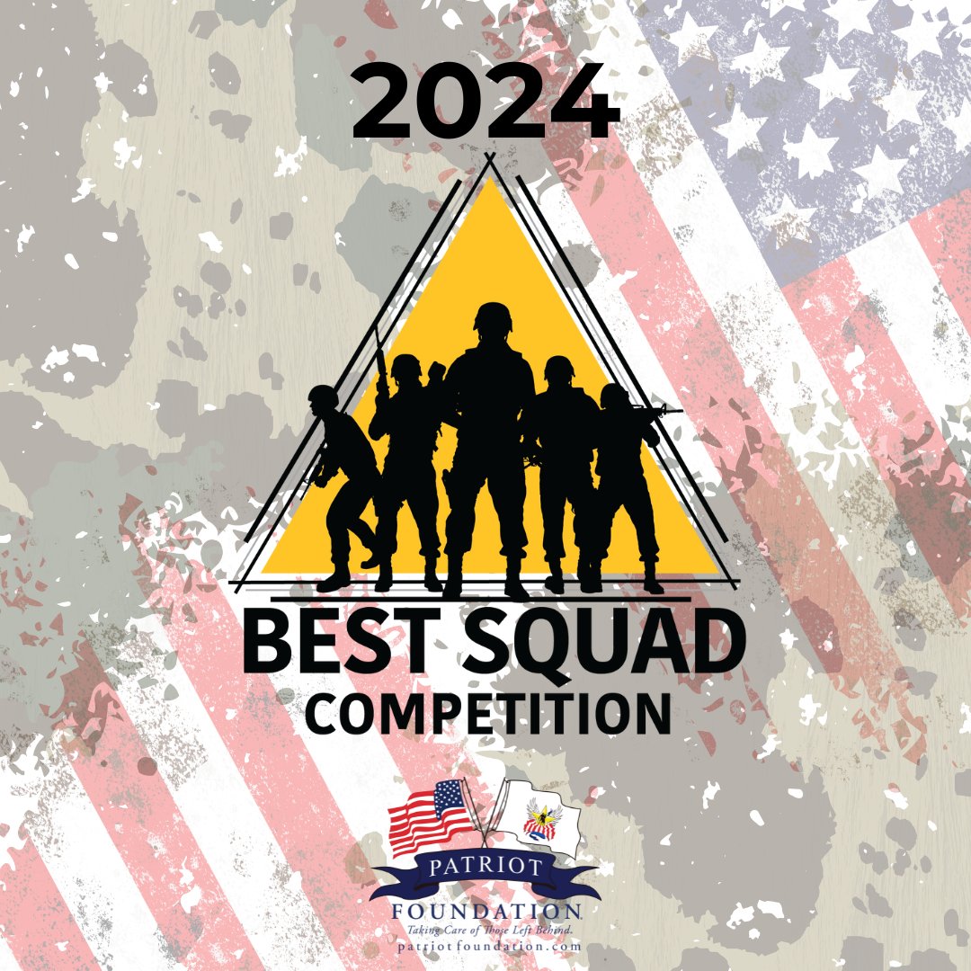 Today we want to congratulate the 2024 Best Squad winners! Help Support our troops by donating to: Patriotfoundation.org #BestSquadCompetition #Military #SupportOurTroops #Nonprofit #ScholarshipFund #PatriotFoundation