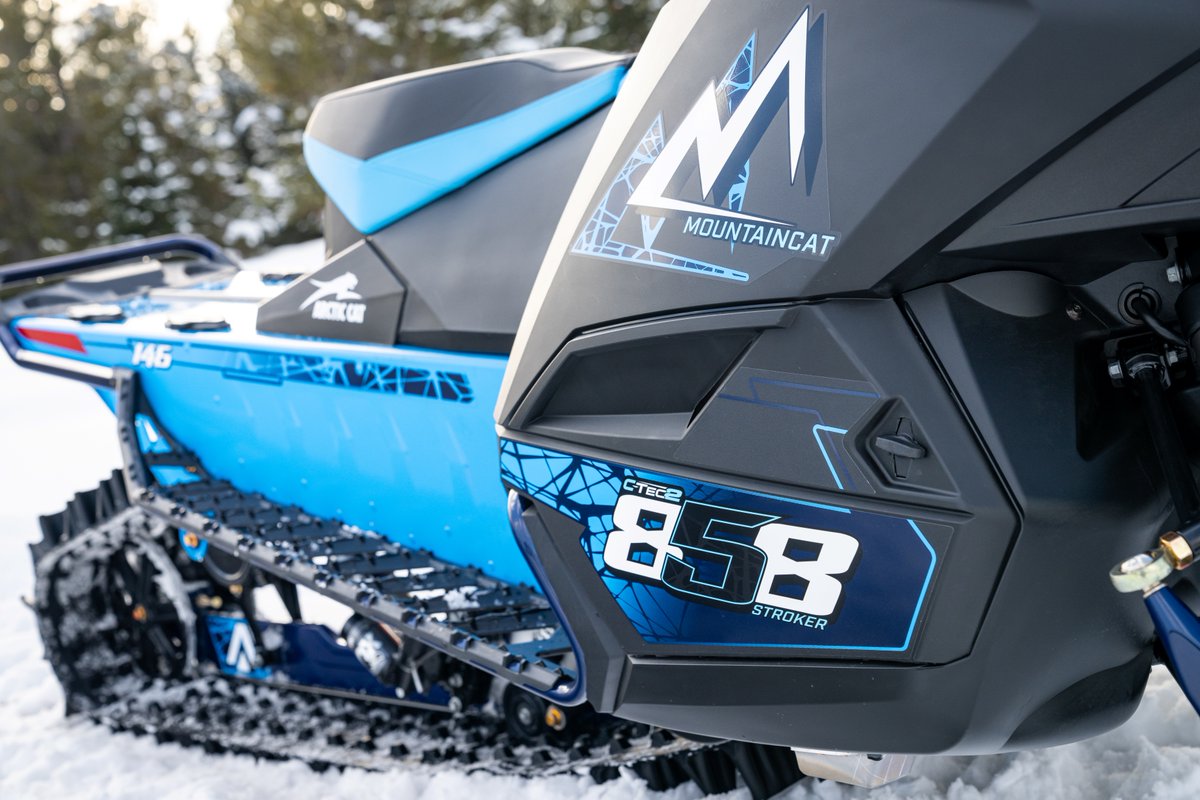 The all-new 858 engine - giving you the ability to push the limits even further. #ArcticCat #ArcticCatSnow #CATALYST #858Engine #snowmobile