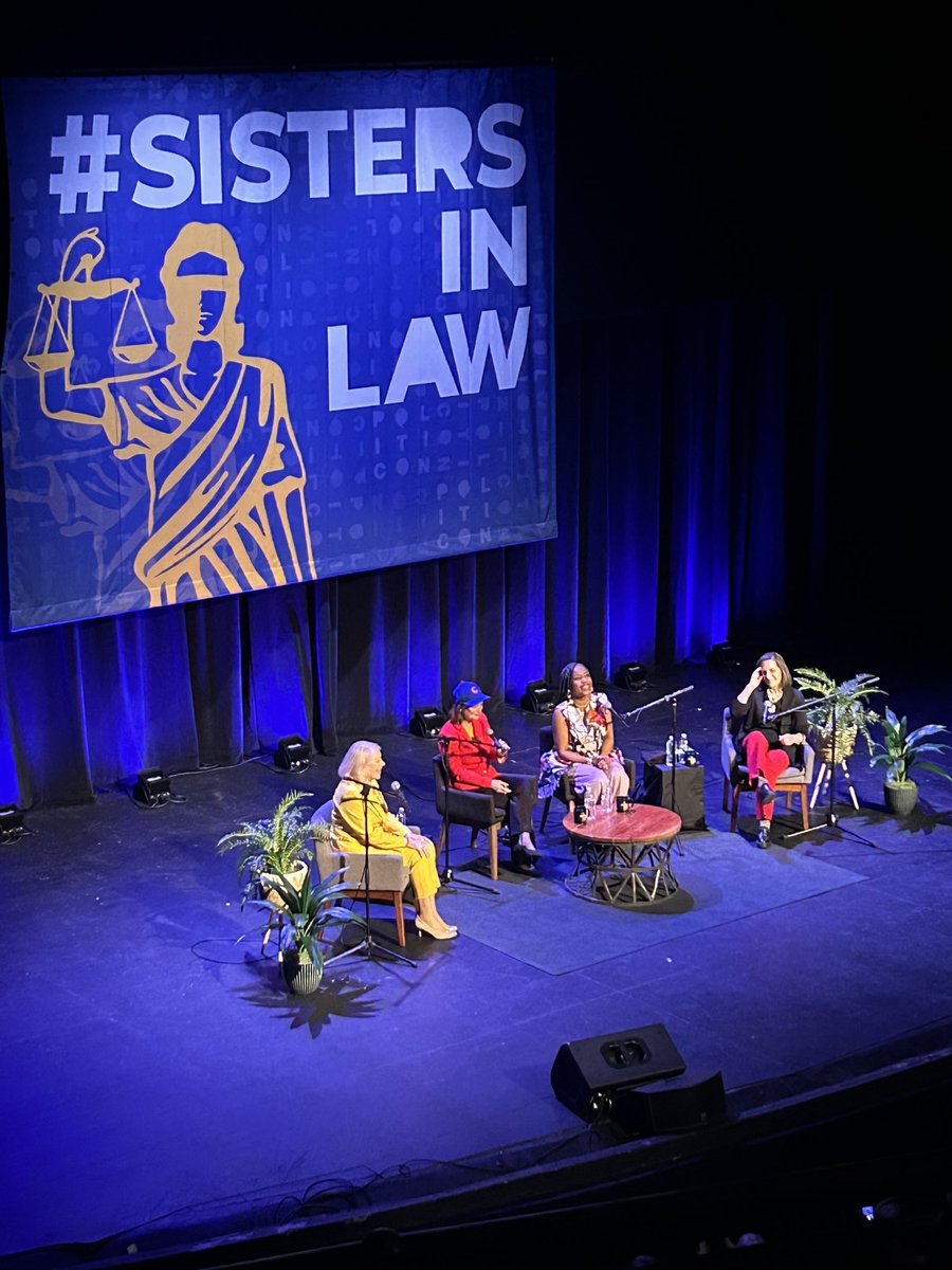 As anticipated, the #SistersInLaw live podcast in Chicago last night was great!  Thanks, ladies!