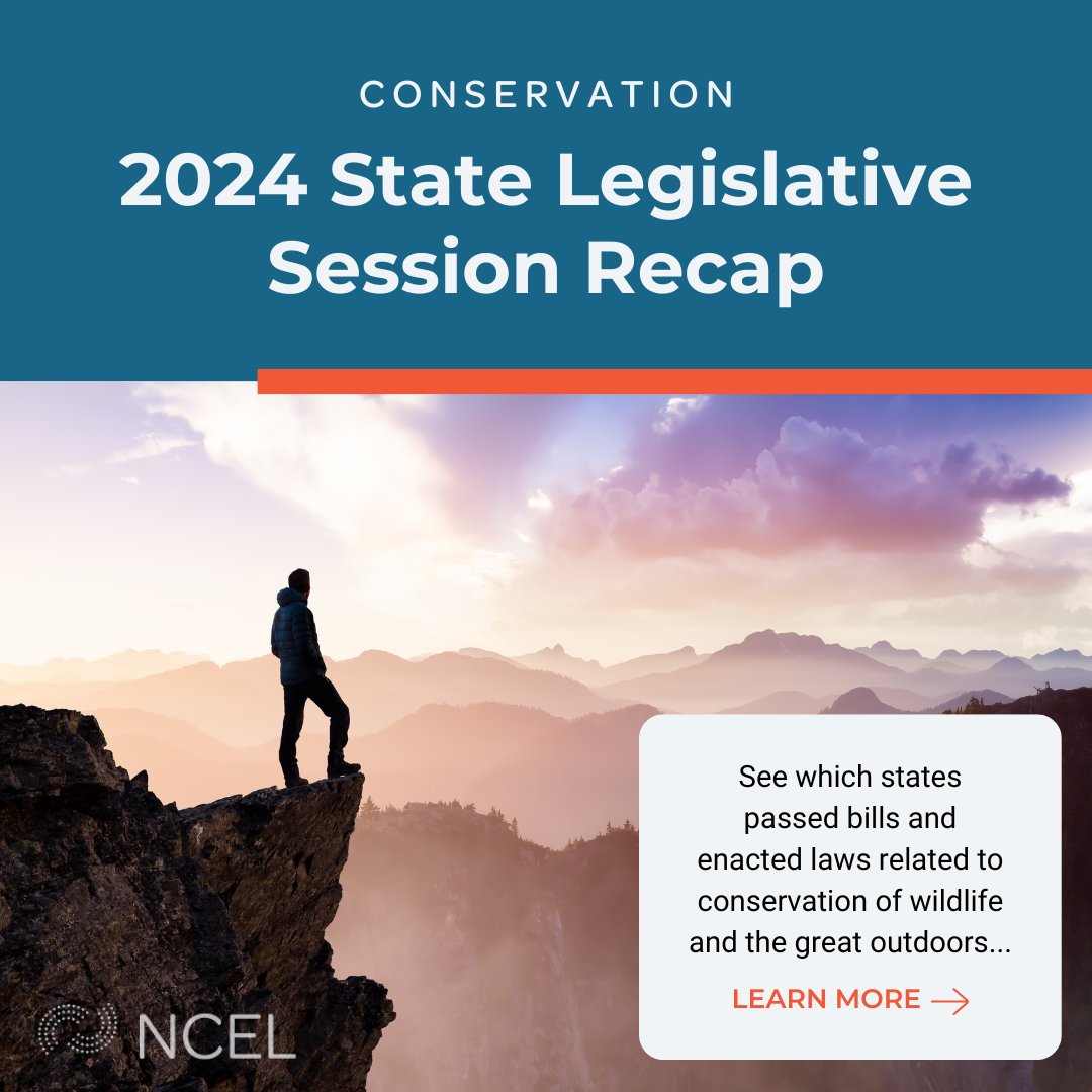 Our 2024 Mid-Session Highlights are here! This year, legislators are hard at work on conservation issues ranging from habitat connectivity to #outdoorequity. Learn more about the #conservation legislation considered so far: ncelenviro.org/articles/2024-…