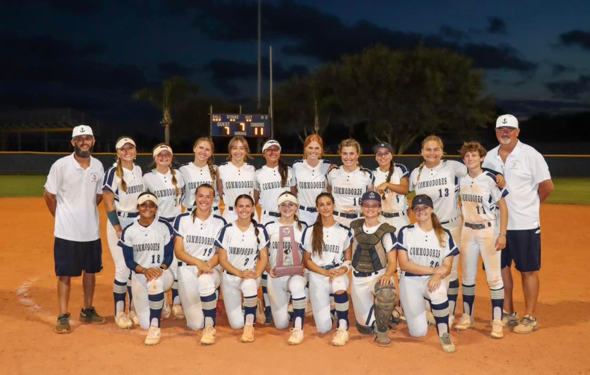 Congrats to our girls that helped their HS teams that win district championships this week at Eau Gallie, Melbourne Central Catholic, Hagerty, Osceola.We are proud of you all @BrookelynnDolin @AbbyLatulippe @LaneyWhite00 @AddisonBell2027 @Tenley_Dawson
