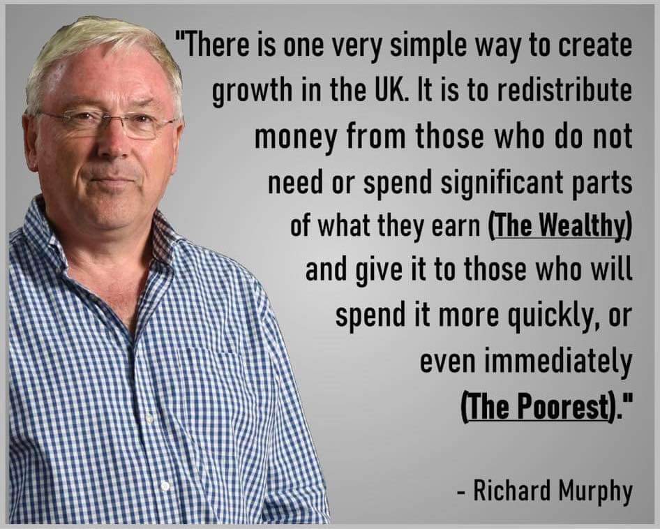 The only problem is the rich people would rather leave UK than help it's poorest in society.