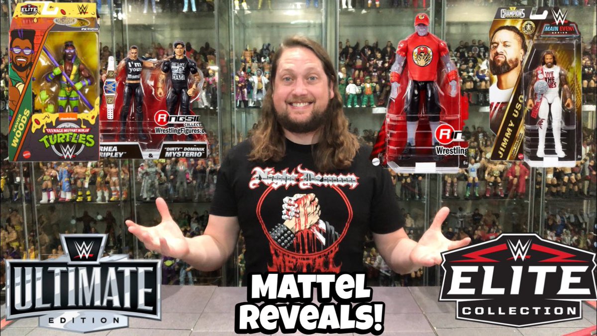 Mattel WWE Figure News! New In Package Images! youtu.be/DCjgVNoMMO0?si… #wwe #aew #wwf #scratchthatfigureitch #mattel #toys #actionfigures #wrestling #wweelitesquad #elitesquad #toystagram #toy #actionfigure #wrestlingfigures #wrestlingfigs