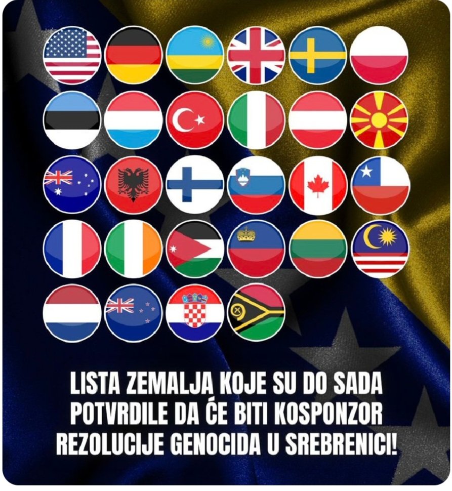 Belosvetska urota protiv junačkog, slobodarskog i nebeskog naroda.  

#Srbija #Kosovo #CrnaGora #Hrvatska #Srebrenica #Bosna