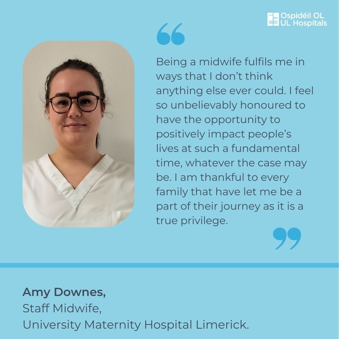 Ahead of #InternationalMidwivesDay this Sunday, Amy and Laura share why they love being midwives. A big thanks to Amy and Laura and all our dedicated midwives and student midwives at UMHL for the wonderful care they give to mothers and babies during their first special few days.