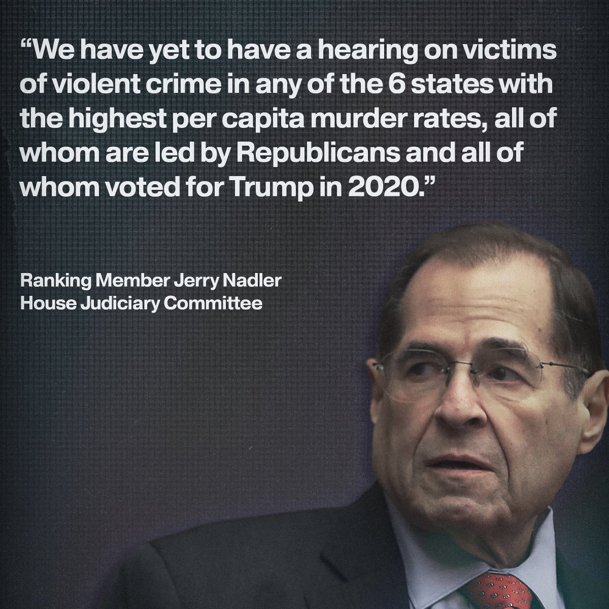 .@RepJerryNadler: If Republicans were serious about addressing violent crime, we would not be in Philadelphia, but in one of their own districts.