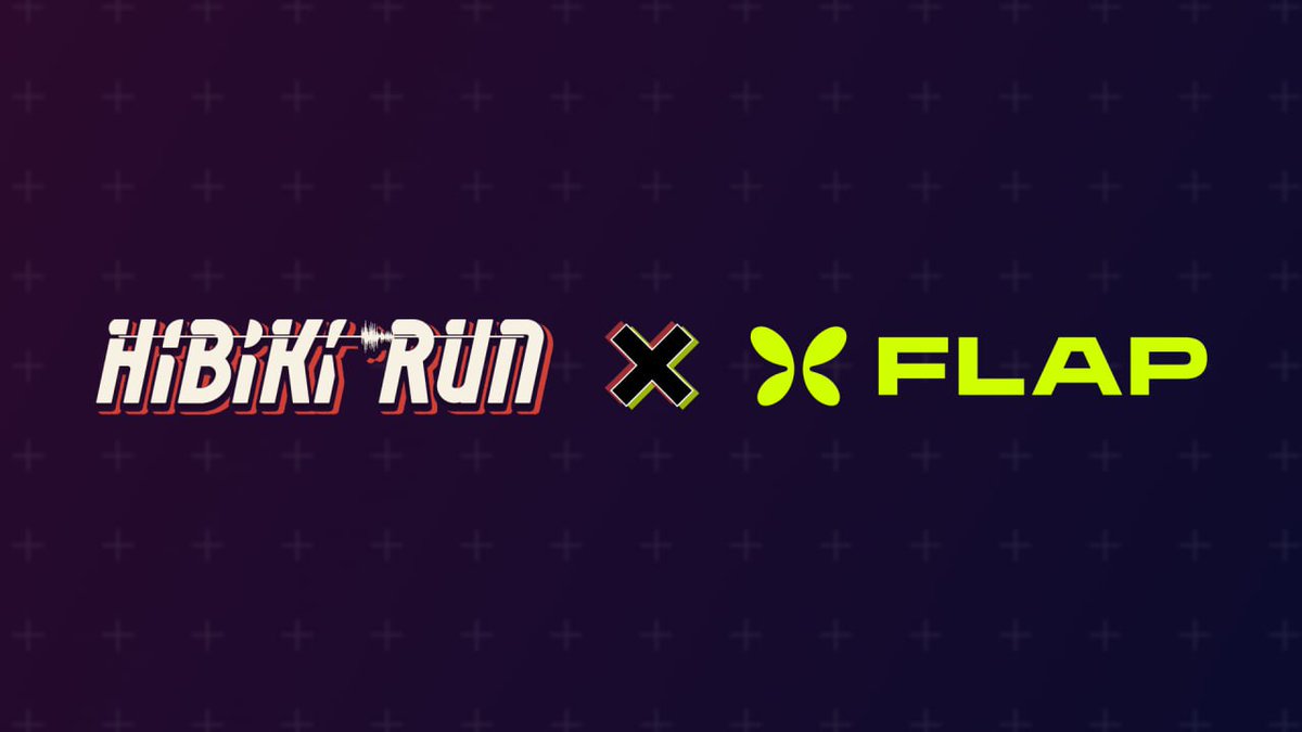 Flap (@flapdotsh) on Twitter photo 🎉Partnership Announcement
🔥We are excited to announce our strategic partnership with <a href="/HibikiRunTeam/">Hibiki Run 🎧 響 | Play-to-Collect</a>
🎧 Hibiki Run is a music-driven, gamified interactive universe for creators and collectors.
🎁Flap Season 2 just started, and Booster NFTs are waiting for you.
👉 Mint NFT, 🎉Partnership Announcement
🔥We are excited to announce our strategic partnership with <a href="/HibikiRunTeam/">Hibiki Run 🎧 響 | Play-to-Collect</a>
🎧 Hibiki Run is a music-driven, gamified interactive universe for creators and collectors.
🎁Flap Season 2 just started, and Booster NFTs are waiting for you.
👉 Mint NFT,