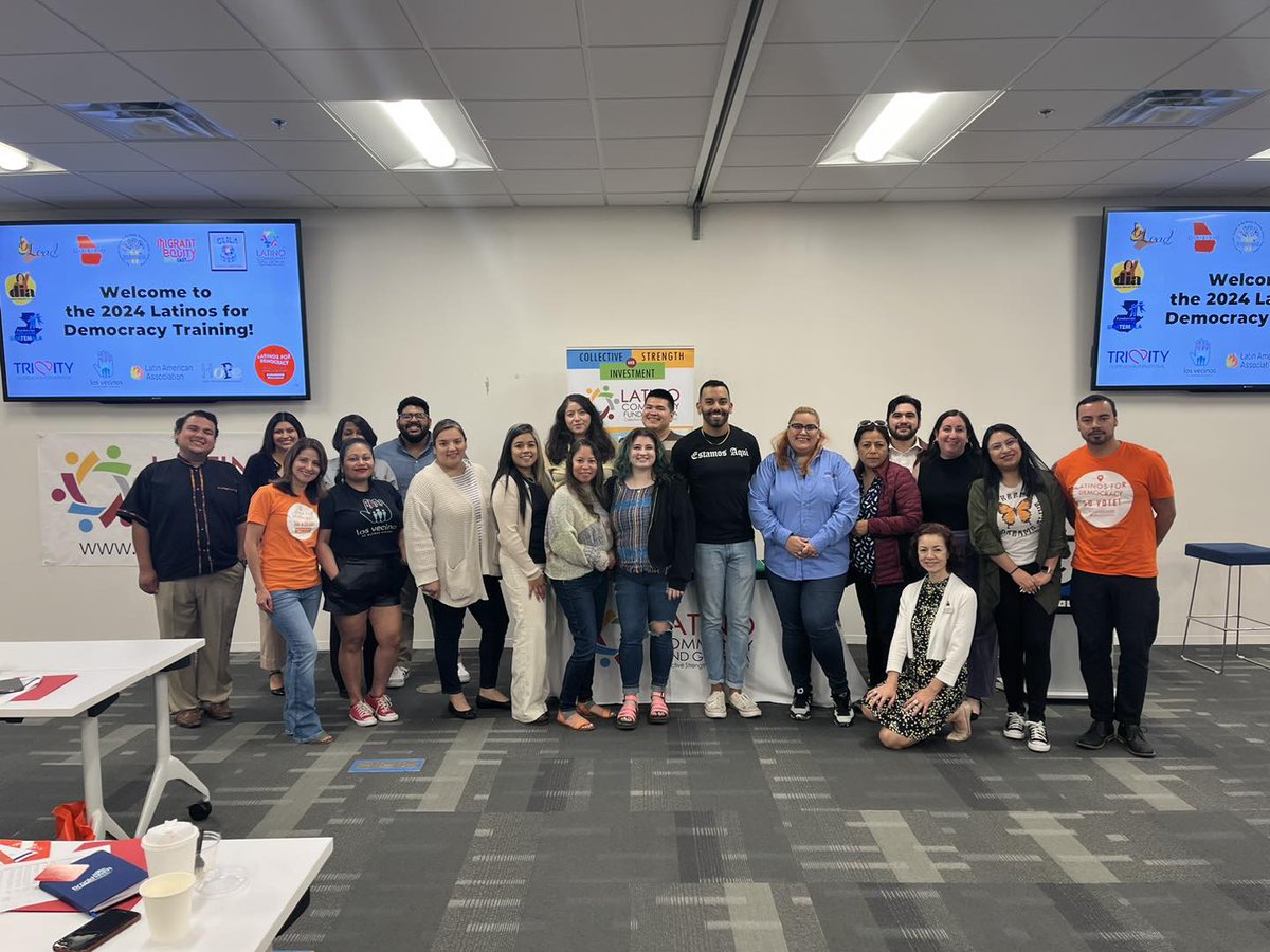 We kicked-off our 2024 Latinos for Democracy collaboration. LCF Georgia is committed to invest at least $250,000 to support nonpartisan voter education, registration, mobilization and protection through local Latinx-led and serving community organizations. #EstamosAqui