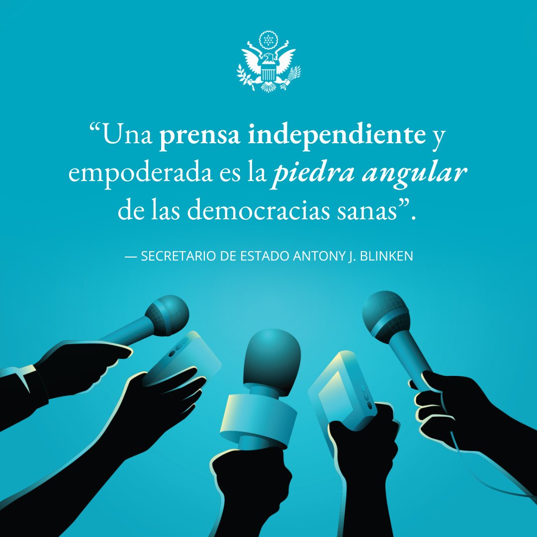 En el #DíaMundialDeLaLibertadDePrensa, destacamos la labor de los periodistas que luchan por informar al público y fortalecer la libertad de expresión en Guatemala. Hacemos un llamado a las instituciones públicas, el sector privado y la sociedad civil a resguardar la labor de los…