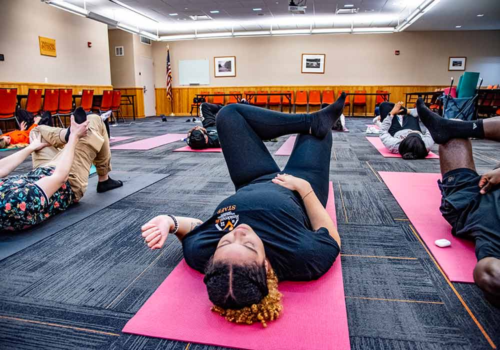 Discover a new course merging history, philosophy, and stress reduction🧘‍♂️ Led by Prof. Lucia McMahon, explore yoga's roots through meditation and postures. Plus, dive deeper with a #WPUNJ 12-credit mindfulness and wellness program launching this fall. 🔗 bit.ly/4a3dJxc