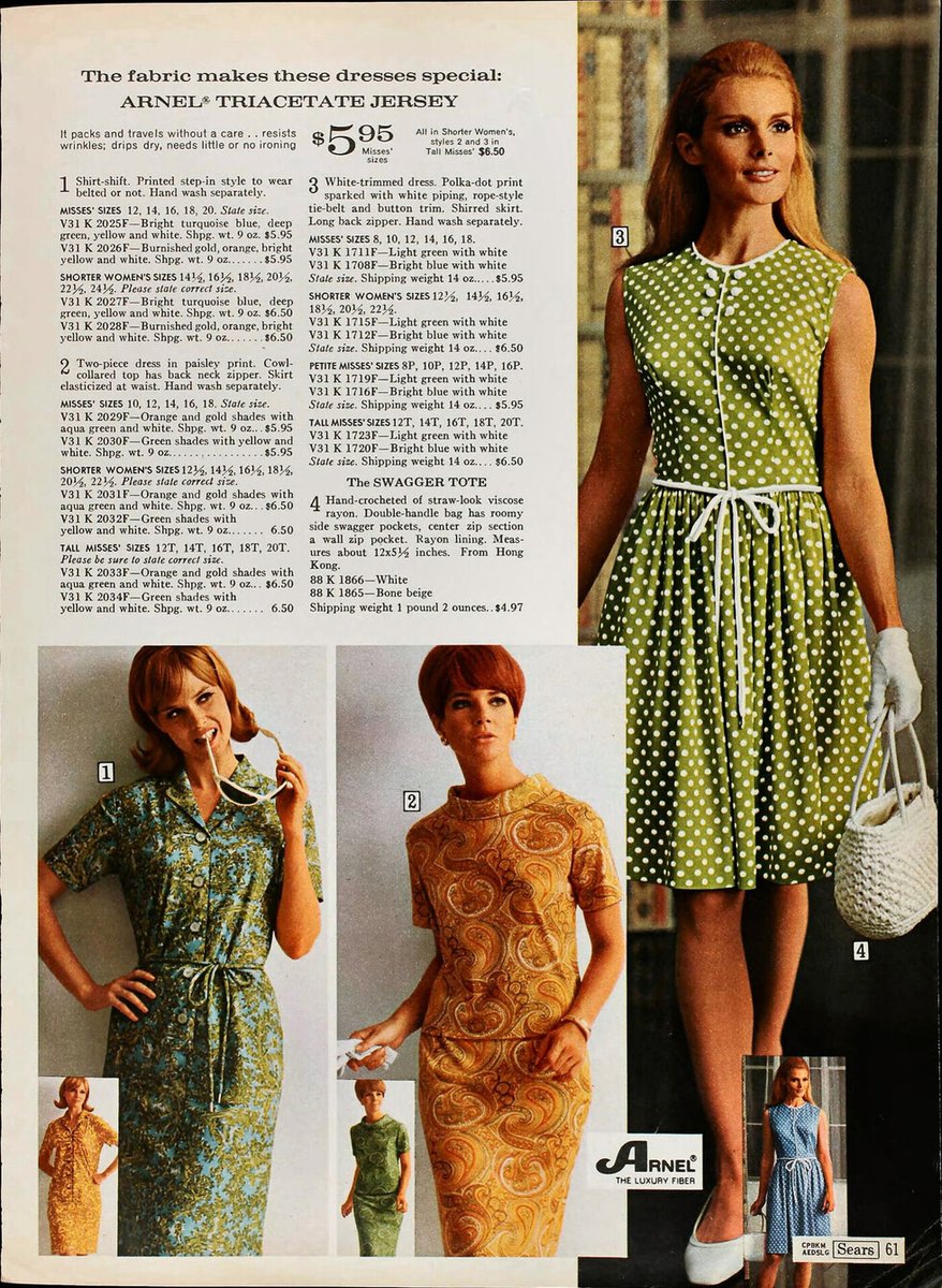 Daily theme: #catalogues Sears Spring Summer Catalog 1968.