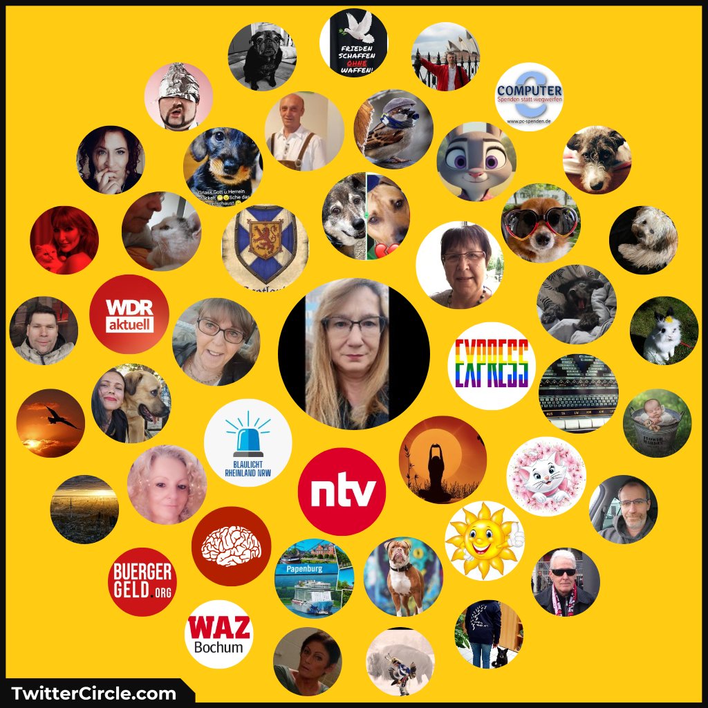 Babsi58089's tweet photo. #ff #BestFollower 💖 lichen Dank für Eure rege Teilnahme 😘 Allen ein schönes Wochenende ❣️
Circle 2
@paqui080862
@hermann1959
@StrahlemannR
@FFlausch
@ChiccoMuc67
@SooysWelt
@Pflegekraft1
@Rathenowerin
@Sunshinela573
@irisA201 https://t.co/AgVftQou8O