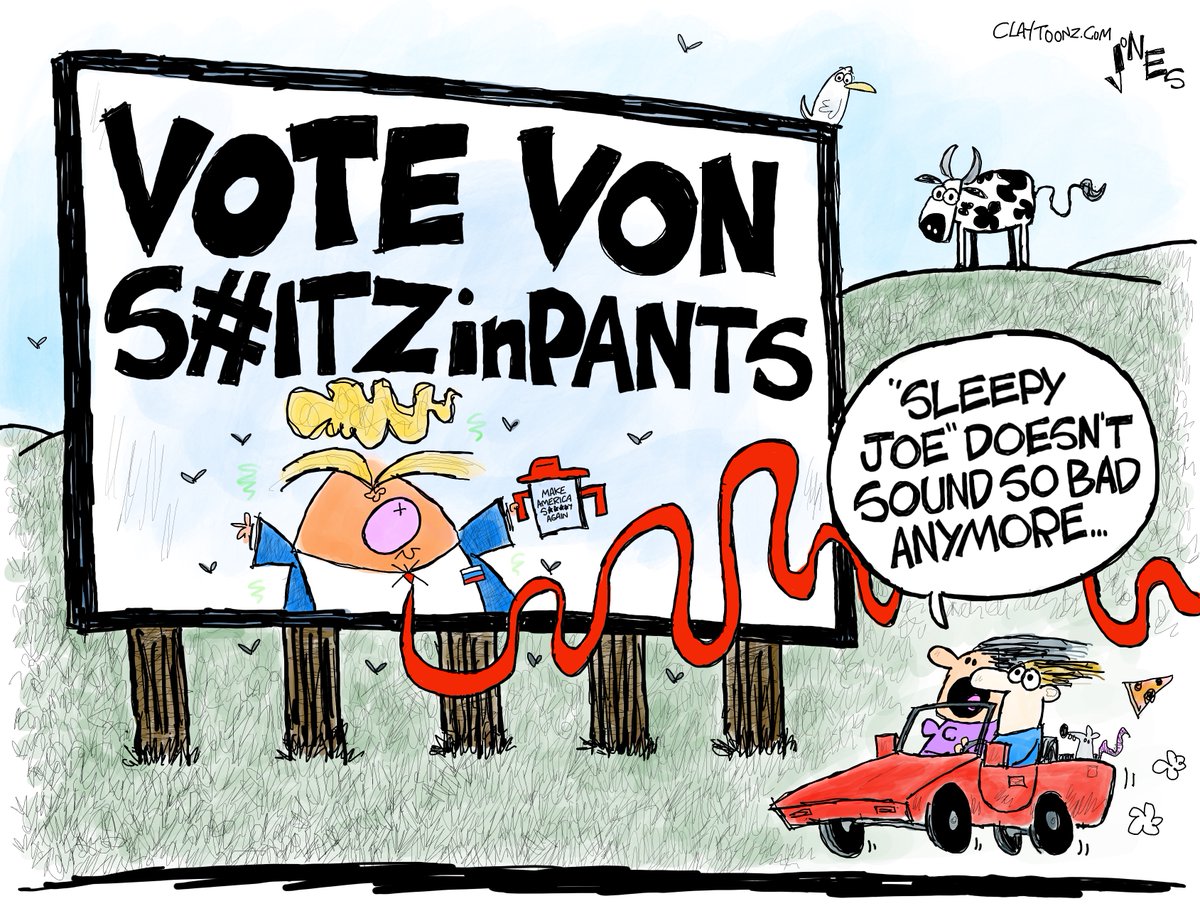 Von ShitzInPants #VonSchitzinpants #Trump #MAGA #SleepyJoe #TrumpTrials #Election2024