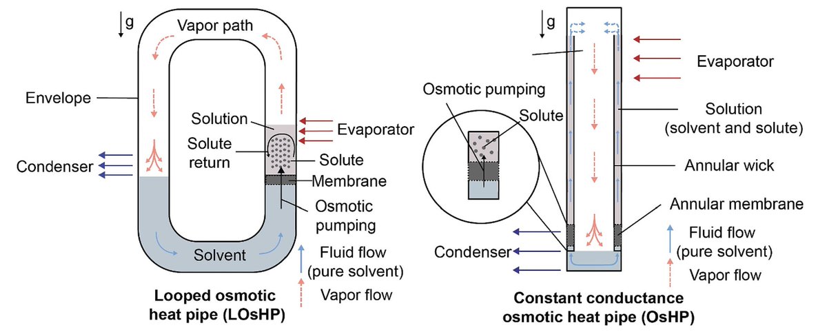 Is it time to take another look at the osmotic heat pipe? Rick @thefontknows thinks so. Check out his review paper co-authored with our @AFResearchLab collaborators: doi.org/10.1016/j.appl…