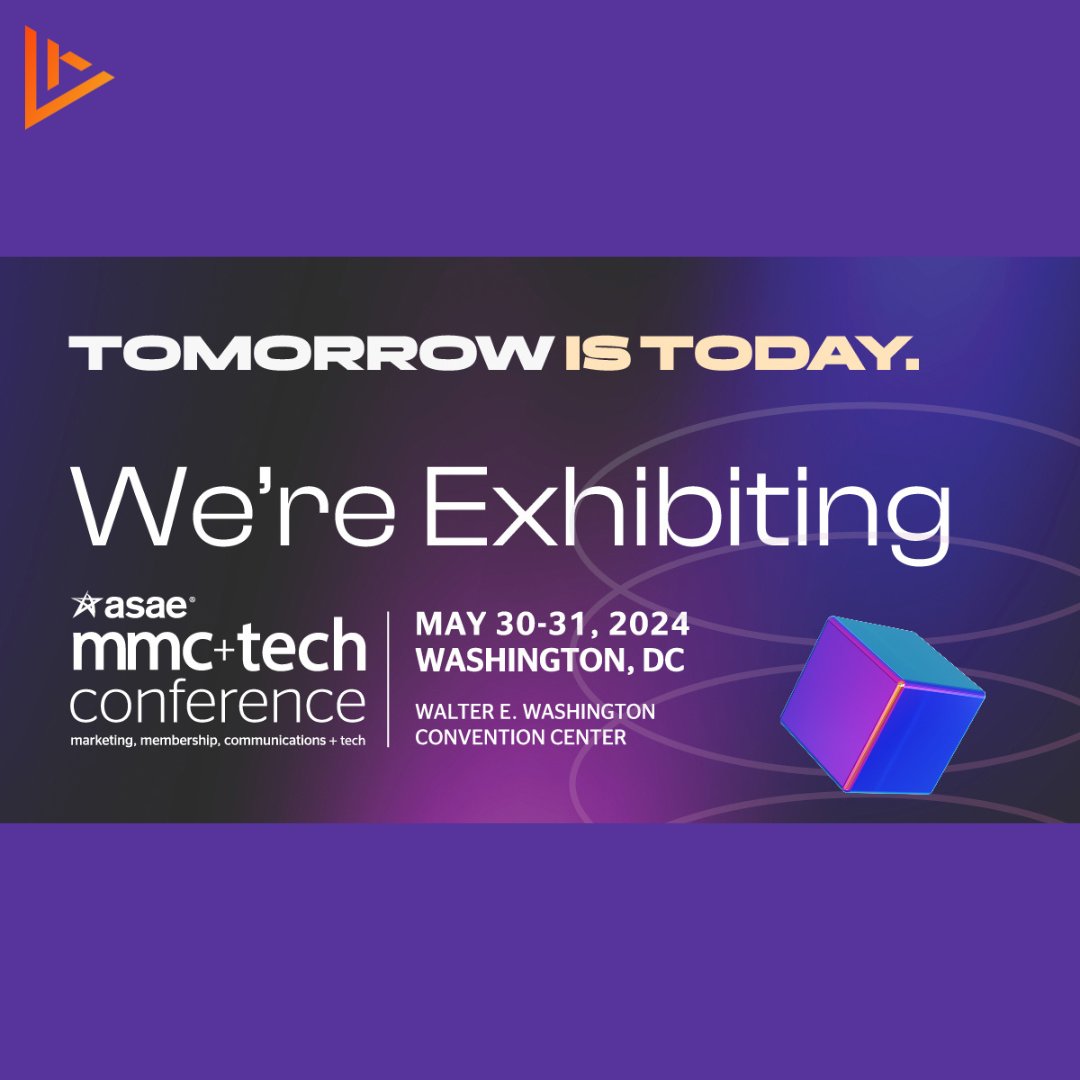 Join us for the MMC+Tech Conference on May 30-31 in Washington, DC!

#videomarketing #businesssolutions #b2c #videostrategy #contentstrategy #businesstechnology #nonprofit

@TerryNawrot