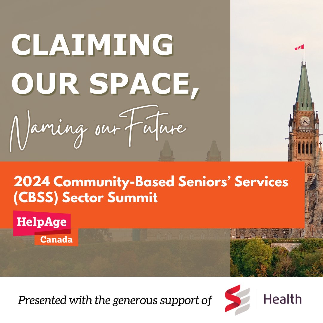 One month to go until the #CBSS2024 Sector Summit! 🍁 HelpAge Canada is proud to present this event with the generous support of SE Health. Register to attend today ▶️ loom.ly/O68tLPc