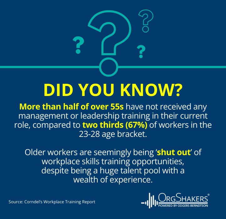 With #AgeDiscrimination being the most common type of discrimination workers face, it is vital that employers are weaving inclusivity into their workplace cultures so that everyone has access to career development opportunities (read more on this here: orgshakers.com/2023/11/29/age…)