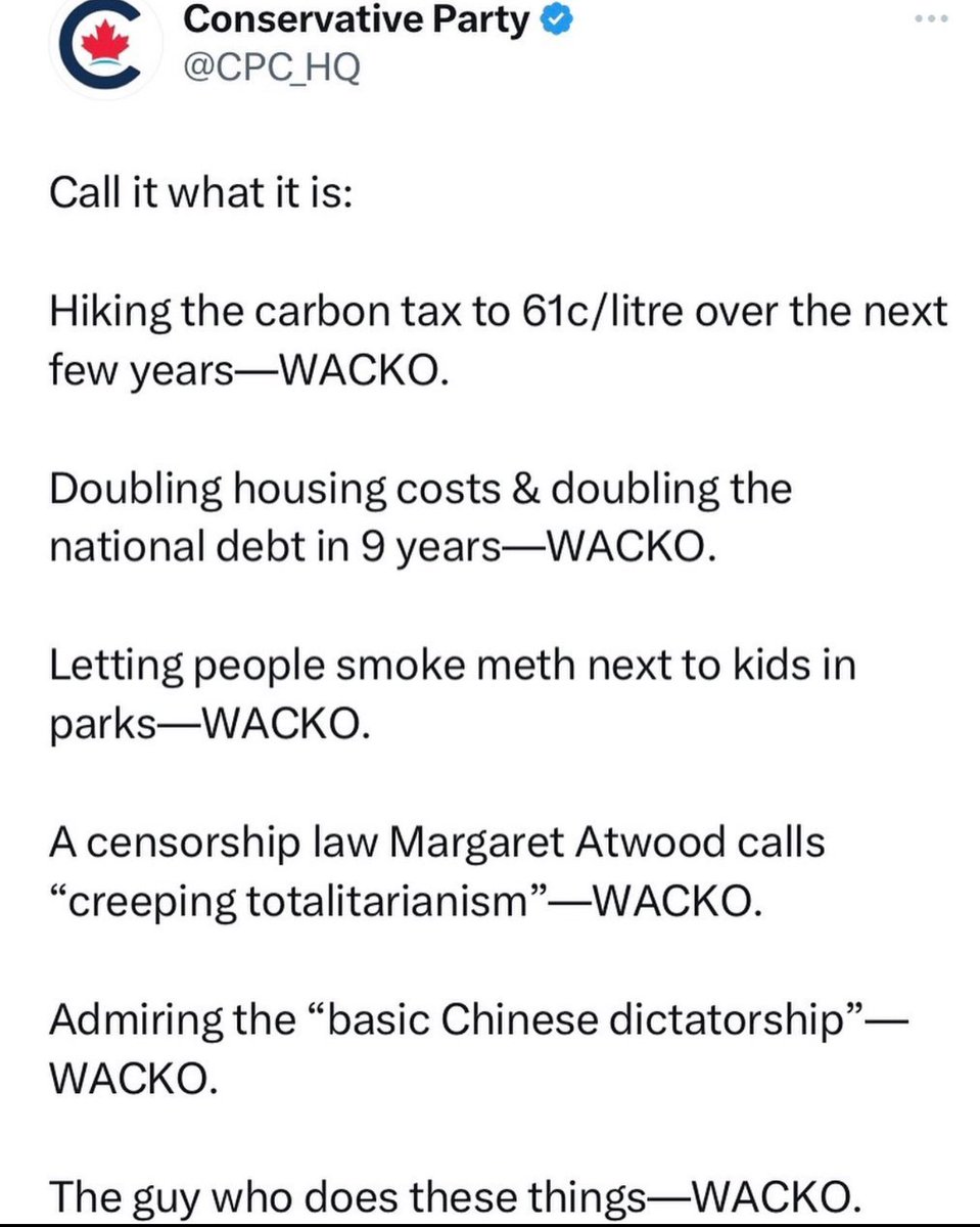 This Liberal speaker can try and sensor us all he wants, but Conservatives will not stop calling it like it is.

Canadians deserve to know the truth about this wacko Prime Minister.